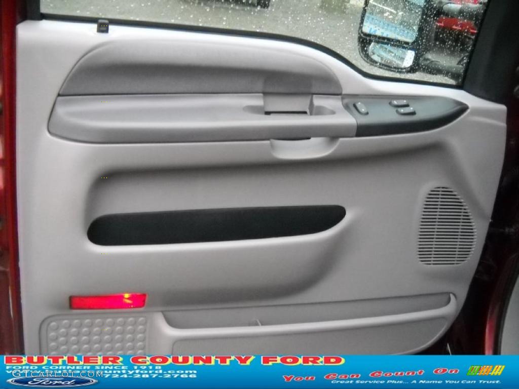2000 F250 Super Duty XLT Extended Cab 4x4 - Dark Toreador Red Metallic / Medium Graphite photo #6