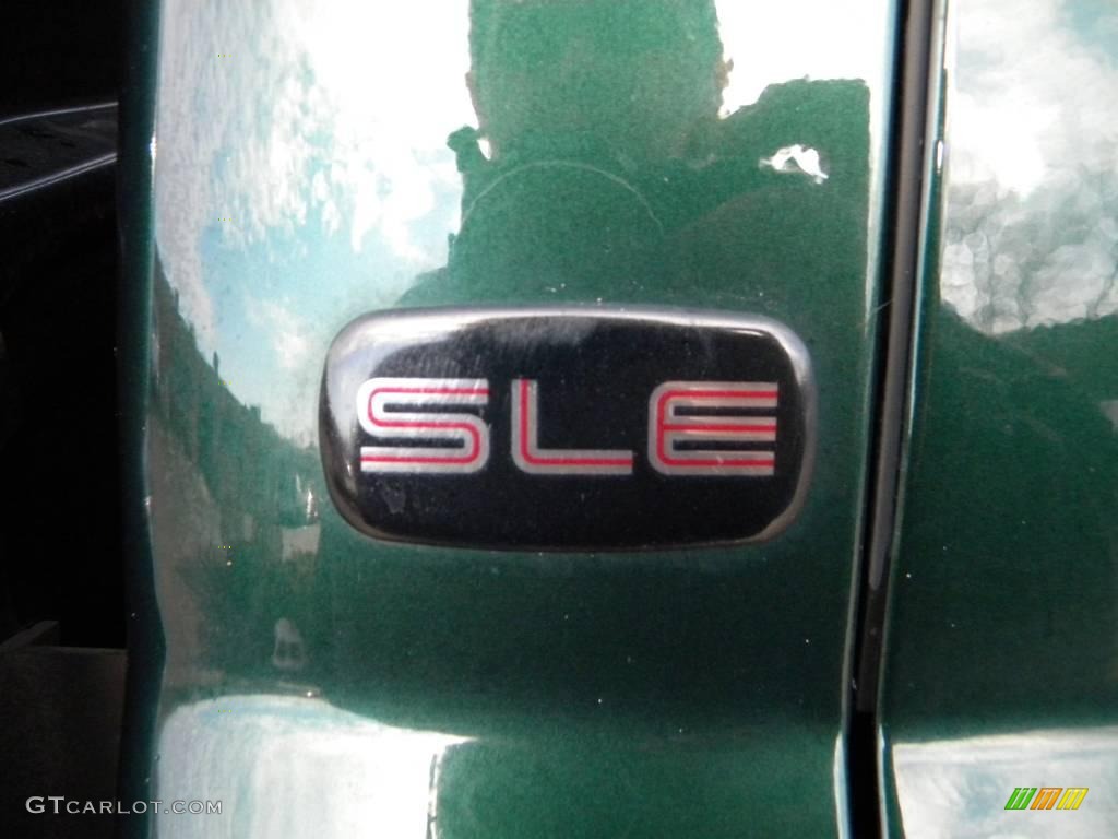 2002 Sierra 1500 SLE Extended Cab 4x4 - Polo Green Metallic / Neutral photo #14