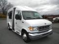 Oxford White - E Series Cutaway E350 Commercial Passenger Van Photo No. 2
