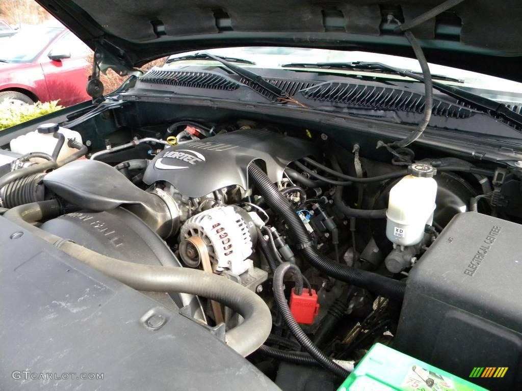2002 GMC Sierra 1500 SLE Extended Cab 4x4 5.3 Liter OHV 16-Valve V8 Engine Photo #40637158