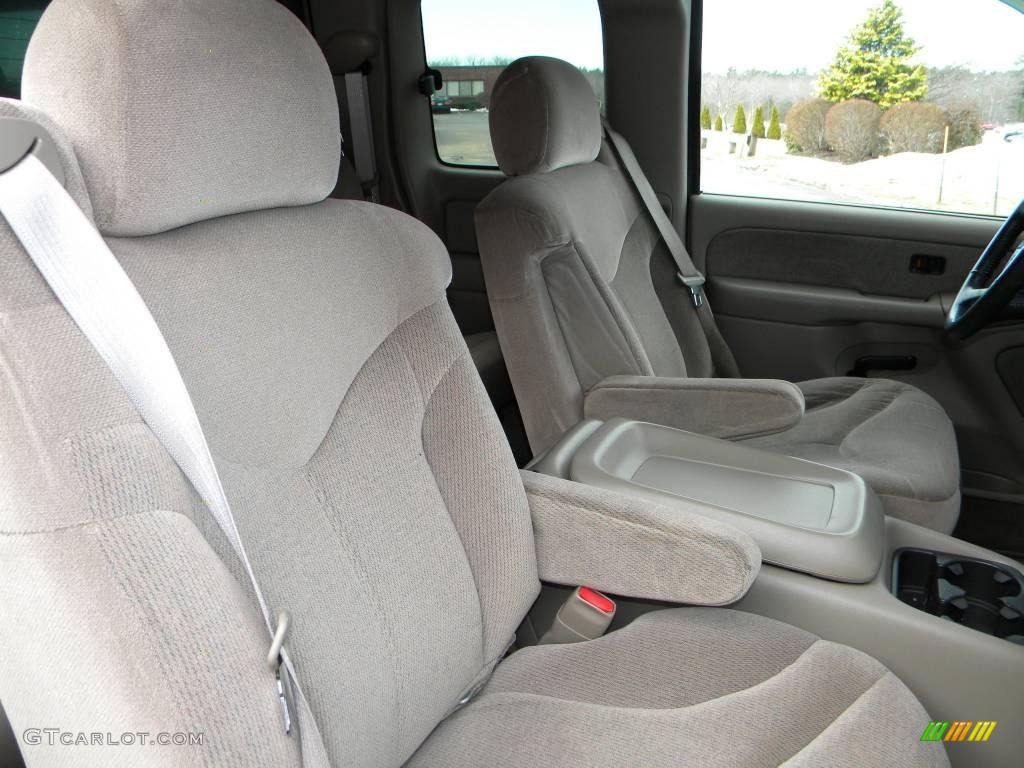 Neutral Interior 2002 GMC Sierra 1500 SLE Extended Cab 4x4 Photo #40637290