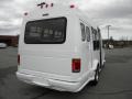 Oxford White - E Series Cutaway E350 Commercial Passenger Van Photo No. 16