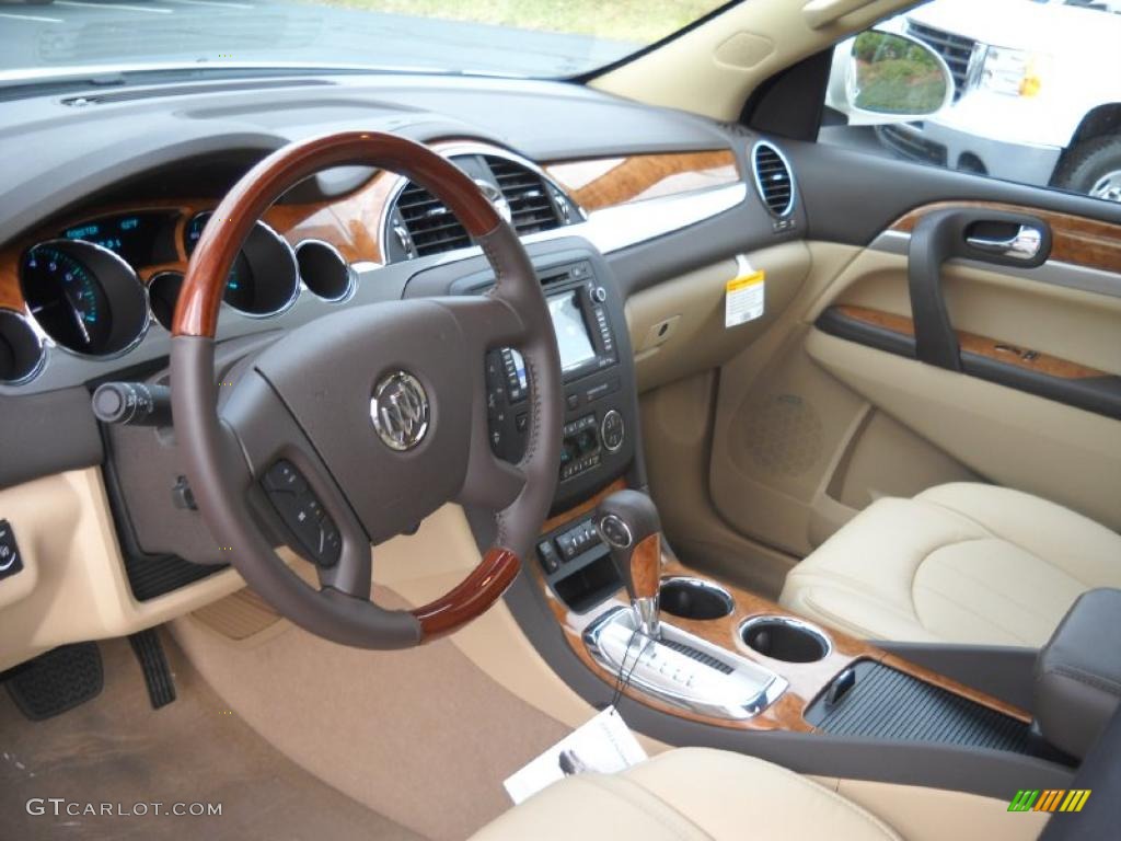Cashmere/Cocoa Interior 2011 Buick Enclave CXL AWD Photo #40637834