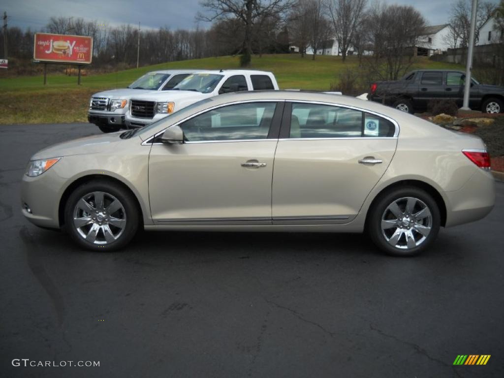 Gold Mist Metallic 2011 Buick LaCrosse CXL AWD Exterior Photo #40638082