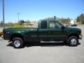 Woodland Green Metallic 2000 Ford F350 Super Duty XLT Extended Cab 4x4 Dually Exterior