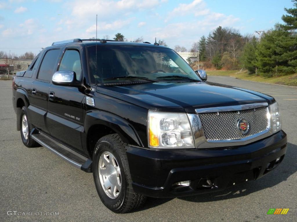 Black Raven 2004 Cadillac Escalade EXT AWD Exterior Photo #40638206