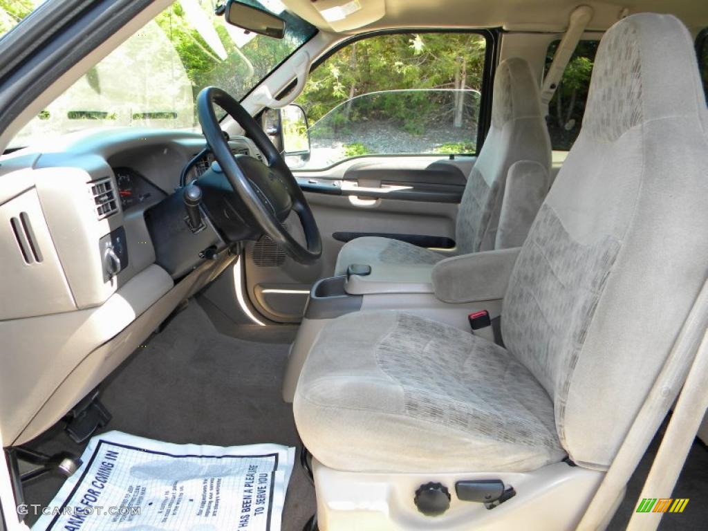 Medium Parchment Interior 2000 Ford F350 Super Duty XLT Extended Cab 4x4 Dually Photo #40638442