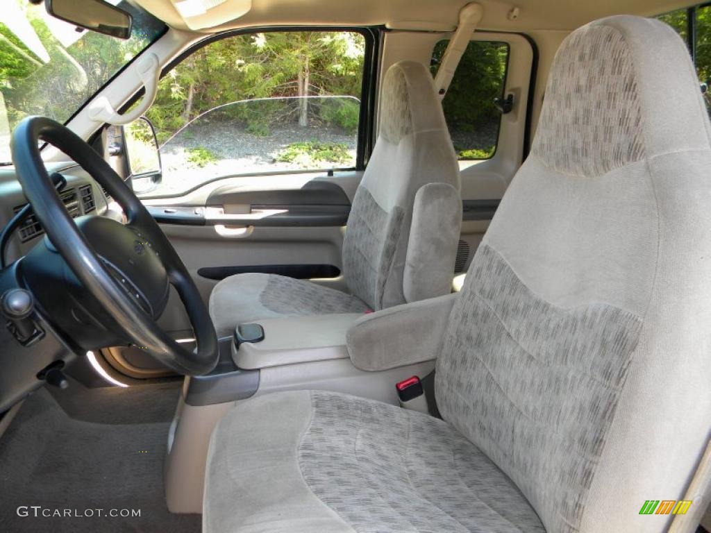 2000 F350 Super Duty XLT Extended Cab 4x4 Dually - Woodland Green Metallic / Medium Parchment photo #35