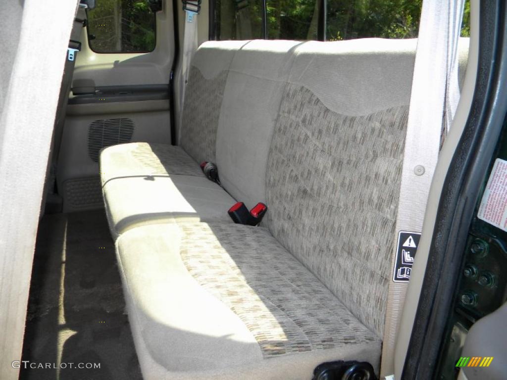 2000 F350 Super Duty XLT Extended Cab 4x4 Dually - Woodland Green Metallic / Medium Parchment photo #36