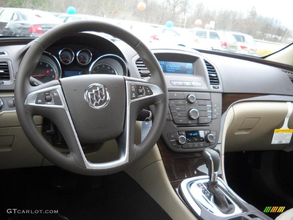 2011 Buick Regal CXL Cashmere Dashboard Photo #40639106