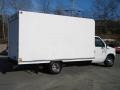 1998 Oxford White Ford E Series Cutaway E350 Commercial Moving Truck  photo #8