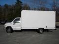 1998 Oxford White Ford E Series Cutaway E350 Commercial Moving Truck  photo #9