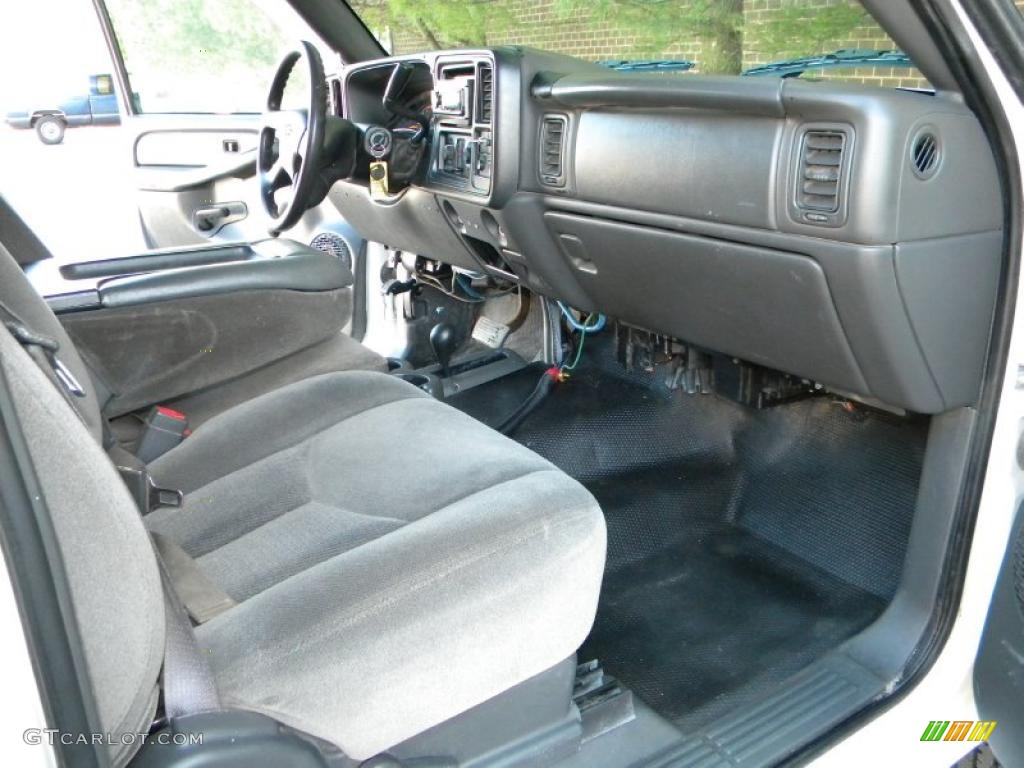 Dark Charcoal Interior 2003 Chevrolet Silverado 3500 Regular