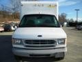 1998 Oxford White Ford E Series Cutaway E350 Commercial Moving Truck  photo #16