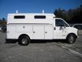 Summit White - Express Cutaway 3500 Commercial Utility Van Photo No. 4