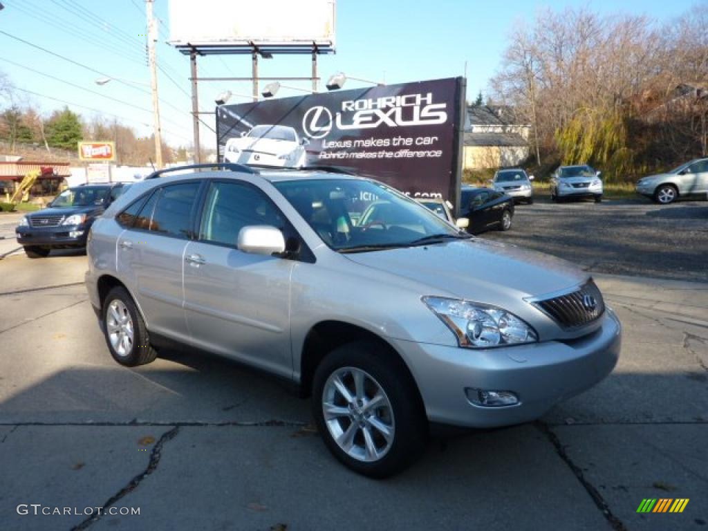 2009 RX 350 AWD - Tungsten Pearl / Black photo #1