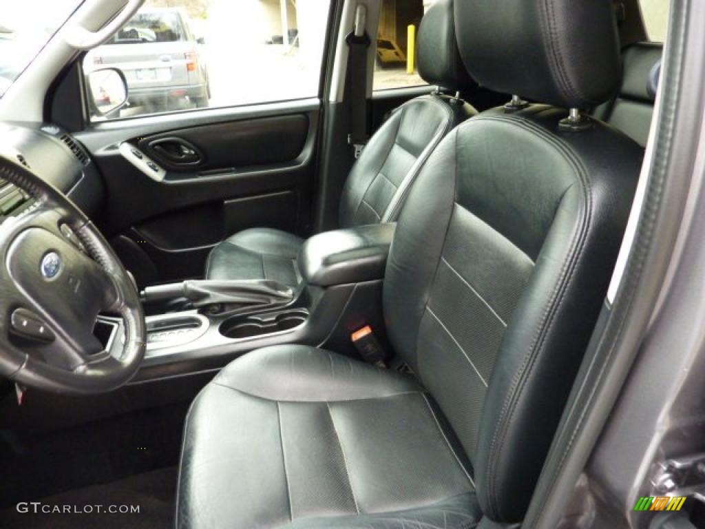 Ebony Black Interior 2006 Ford Escape Limited 4WD Photo #40641186