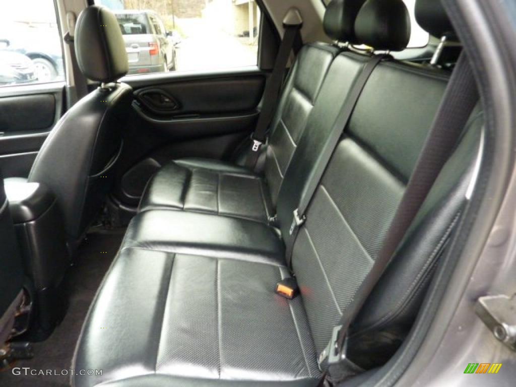 Ebony Black Interior 2006 Ford Escape Limited 4WD Photo #40641194
