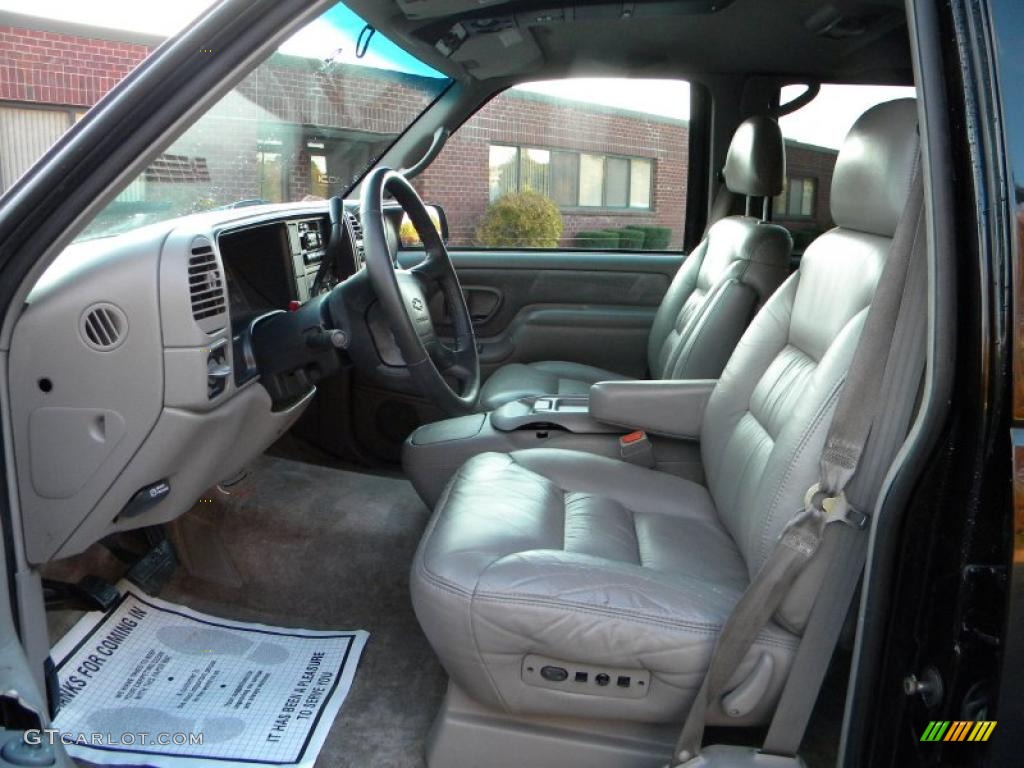Gray Interior 1997 Chevrolet Suburban K1500 LT 4x4 Photo #40641278