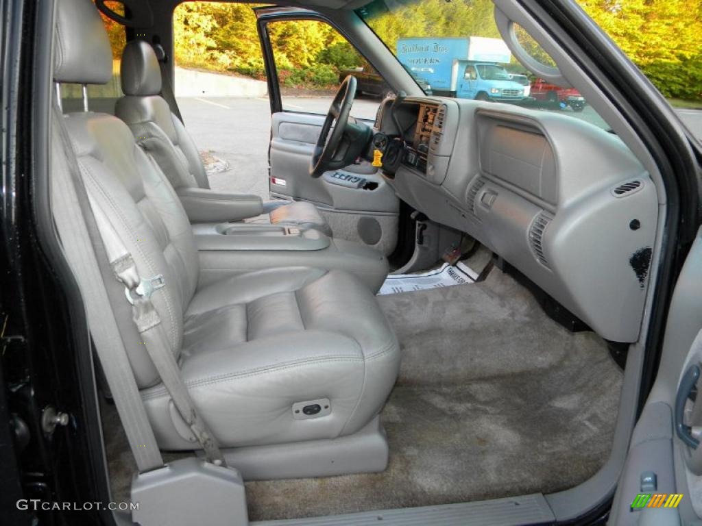 1997 Suburban K1500 LT 4x4 - Onyx Black / Gray photo #30