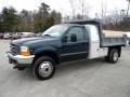 Dark Tourmaline Metallic 1999 Ford F550 Super Duty XL Regular Cab 4x4 Dump Truck