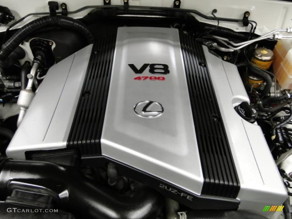 2004 Lexus LX 470 4.7 Liter DOHC 32-Valve V8 Engine Photo #40641702