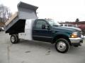 1999 Dark Tourmaline Metallic Ford F550 Super Duty XL Regular Cab 4x4 Dump Truck  photo #6