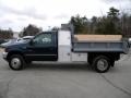 1999 Dark Tourmaline Metallic Ford F550 Super Duty XL Regular Cab 4x4 Dump Truck  photo #19