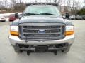 1999 Dark Tourmaline Metallic Ford F550 Super Duty XL Regular Cab 4x4 Dump Truck  photo #22