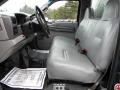  1999 F550 Super Duty XL Regular Cab 4x4 Dump Truck Medium Graphite Interior