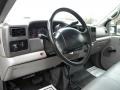Medium Graphite 1999 Ford F550 Super Duty XL Regular Cab 4x4 Dump Truck Interior Color