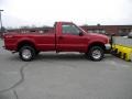 Toreador Red Metallic - F350 Super Duty XLT Regular Cab 4x4 Photo No. 3
