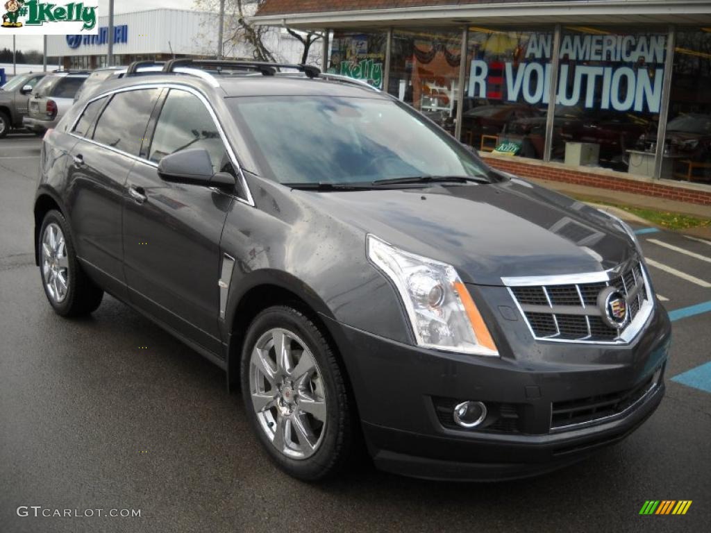 2011 SRX 4 V6 AWD - Gray Flannel Metallic / Ebony/Titanium photo #1