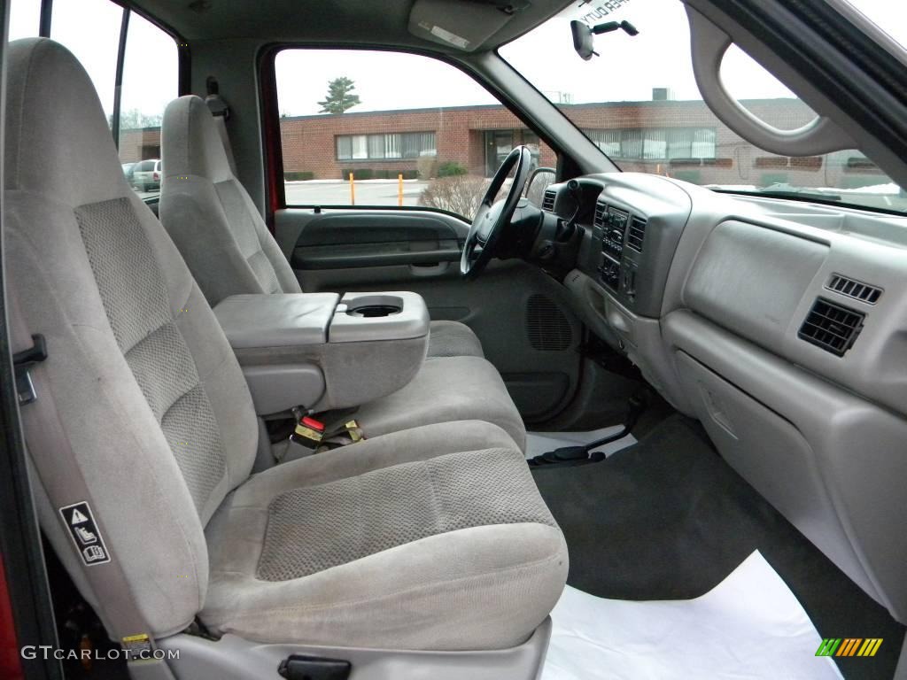 2001 Ford F350 Super Duty XLT Regular Cab 4x4 Interior Color Photos