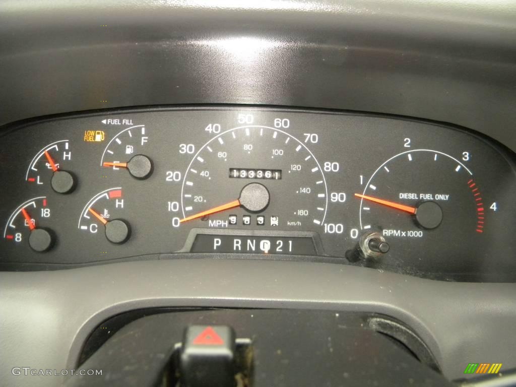 2001 Ford F350 Super Duty XLT Regular Cab 4x4 Gauges Photos