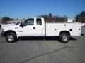 2002 Oxford White Ford F350 Super Duty XL SuperCab 4x4 Chassis  photo #3