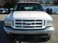 2002 Oxford White Ford F350 Super Duty XL SuperCab 4x4 Chassis  photo #11