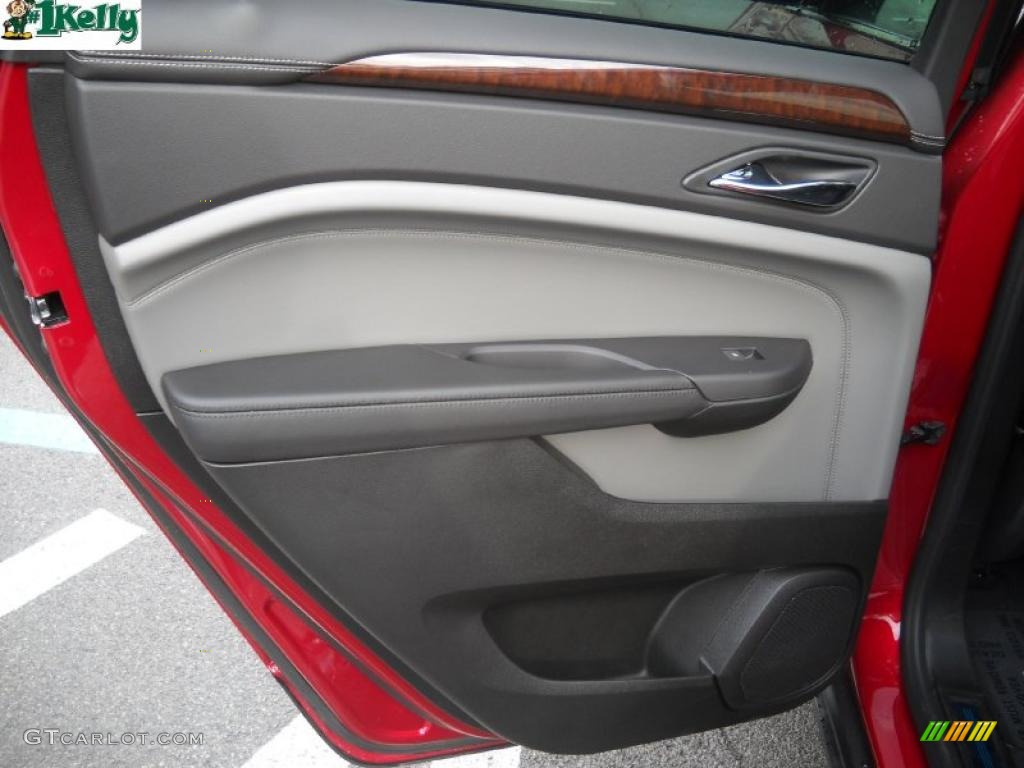 2010 SRX 4 V6 AWD - Crystal Red Tintcoat / Ebony/Titanium photo #11