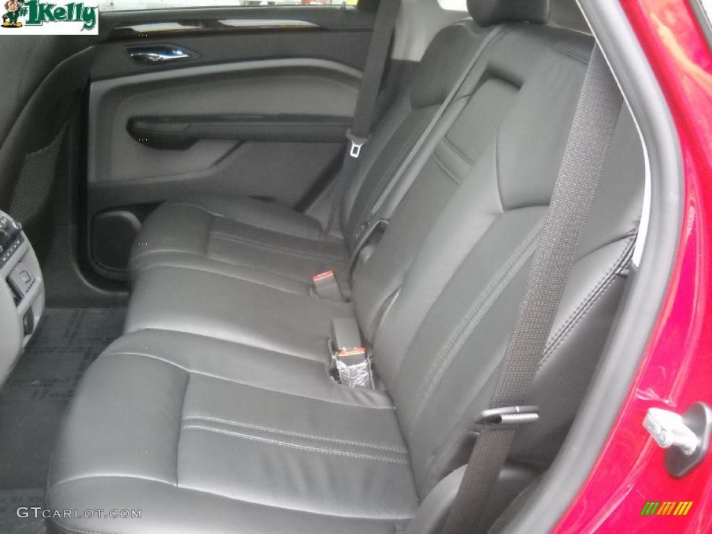 2010 SRX 4 V6 AWD - Crystal Red Tintcoat / Ebony/Titanium photo #12