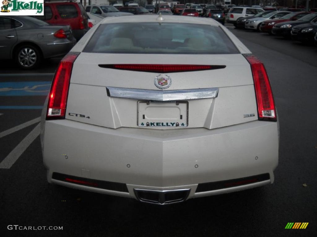 White Diamond Tricoat 2011 Cadillac CTS 4 AWD Coupe Exterior Photo #40643722
