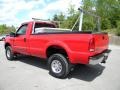 Red - F350 Super Duty XLT Regular Cab 4x4 Photo No. 10