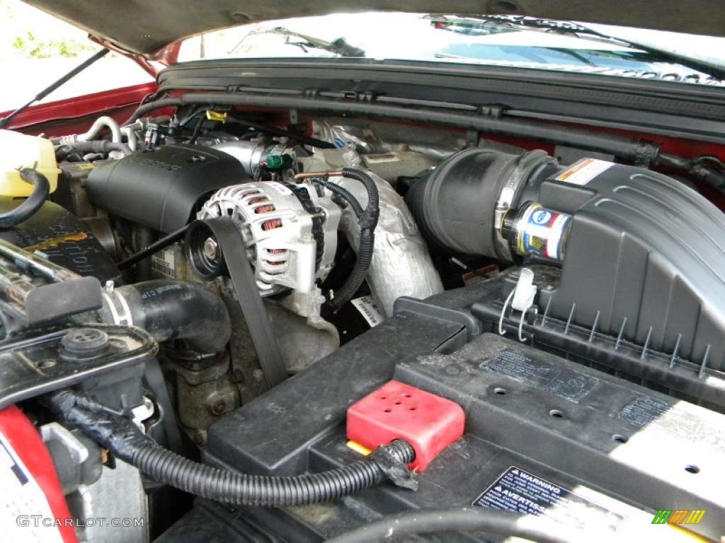 2000 Ford F350 Super Duty XLT Regular Cab 4x4 Engine Photos