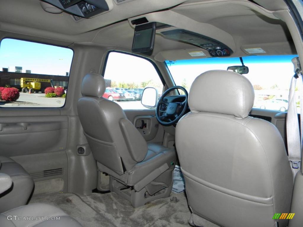 Neutral Interior 2002 Chevrolet Express 1500 LT Passenger Van Photo #40644574