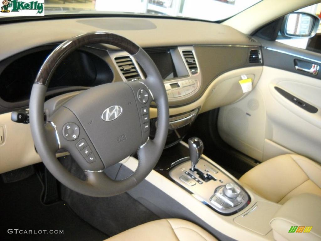 Cashmere Interior 2011 Hyundai Genesis 4.6 Sedan Photo #40644858