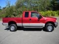 2003 Toreador Red Metallic Ford F350 Super Duty XLT SuperCab 4x4  photo #4