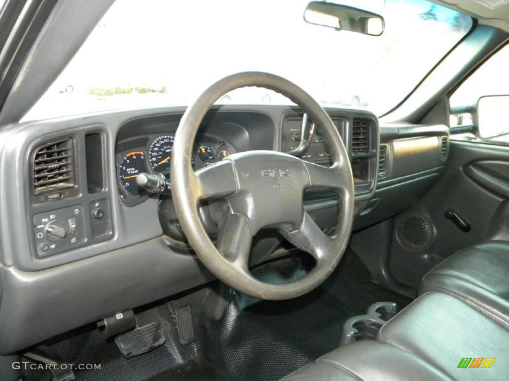 2003 Sierra 2500HD SLT Crew Cab - Polo Green Metallic / Dark Pewter photo #26