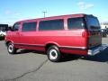 2000 Medium Red Metallic Dodge Ram Van 3500 Passenger  photo #8