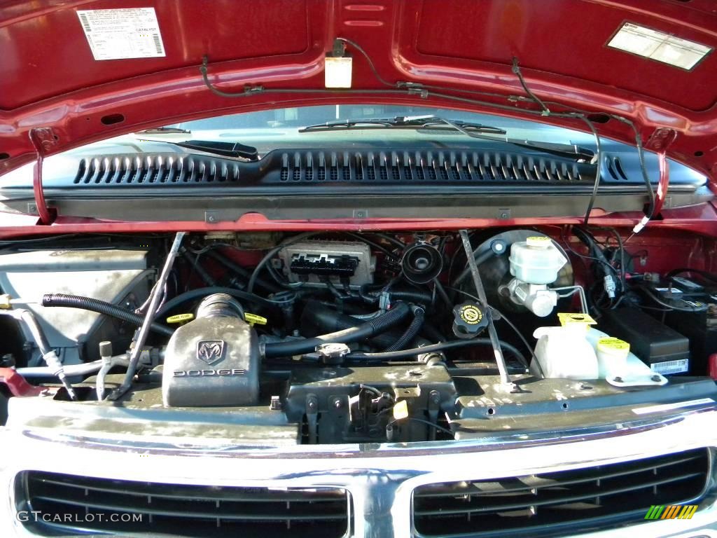 2000 Dodge Ram Van 3500 Passenger 5.9 Liter OHV 16-Valve V8 Engine Photo #40645810