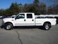 Oxford White - F250 Super Duty XLT Crew Cab 4x4 Photo No. 3