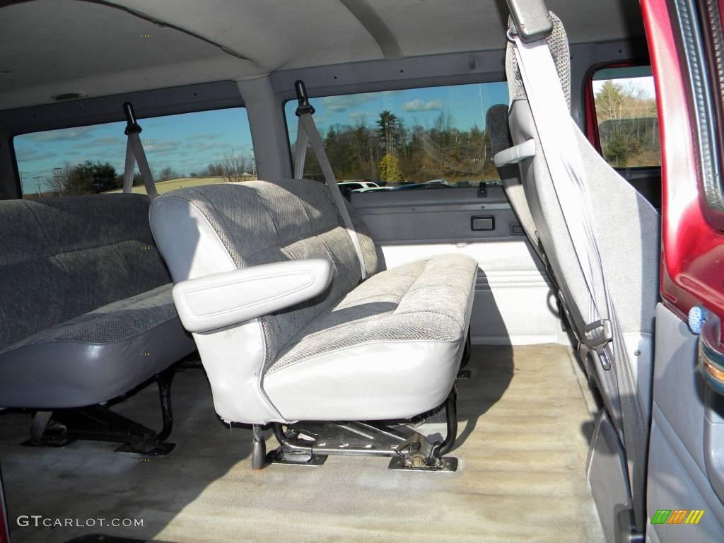 Mist Gray Interior 2000 Dodge Ram Van 3500 Passenger Photo #40645954
